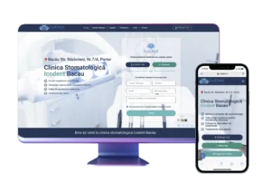 Web design Roman - proiect site prezentare Icodent