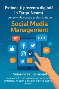 StepOnline Social Media Management Targul Neamt